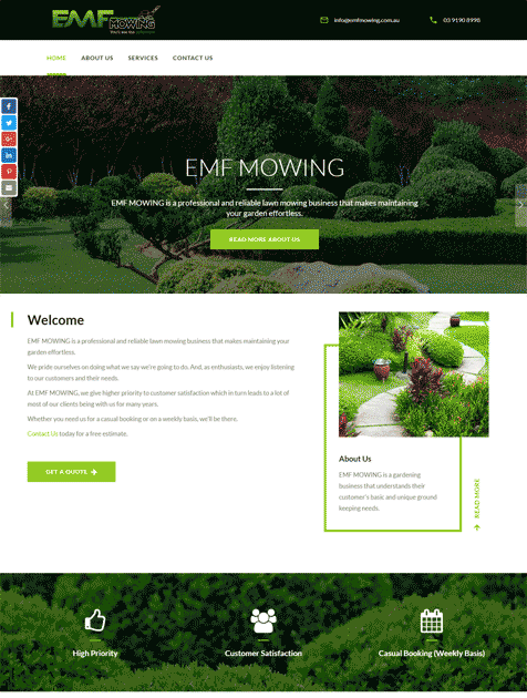 EMF Mowing